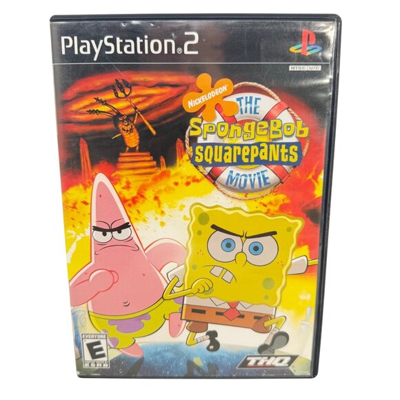 Playstation Other - Playstation 2 PS2 - Spongebob Squarepants: Movie - CIB Tested/Works